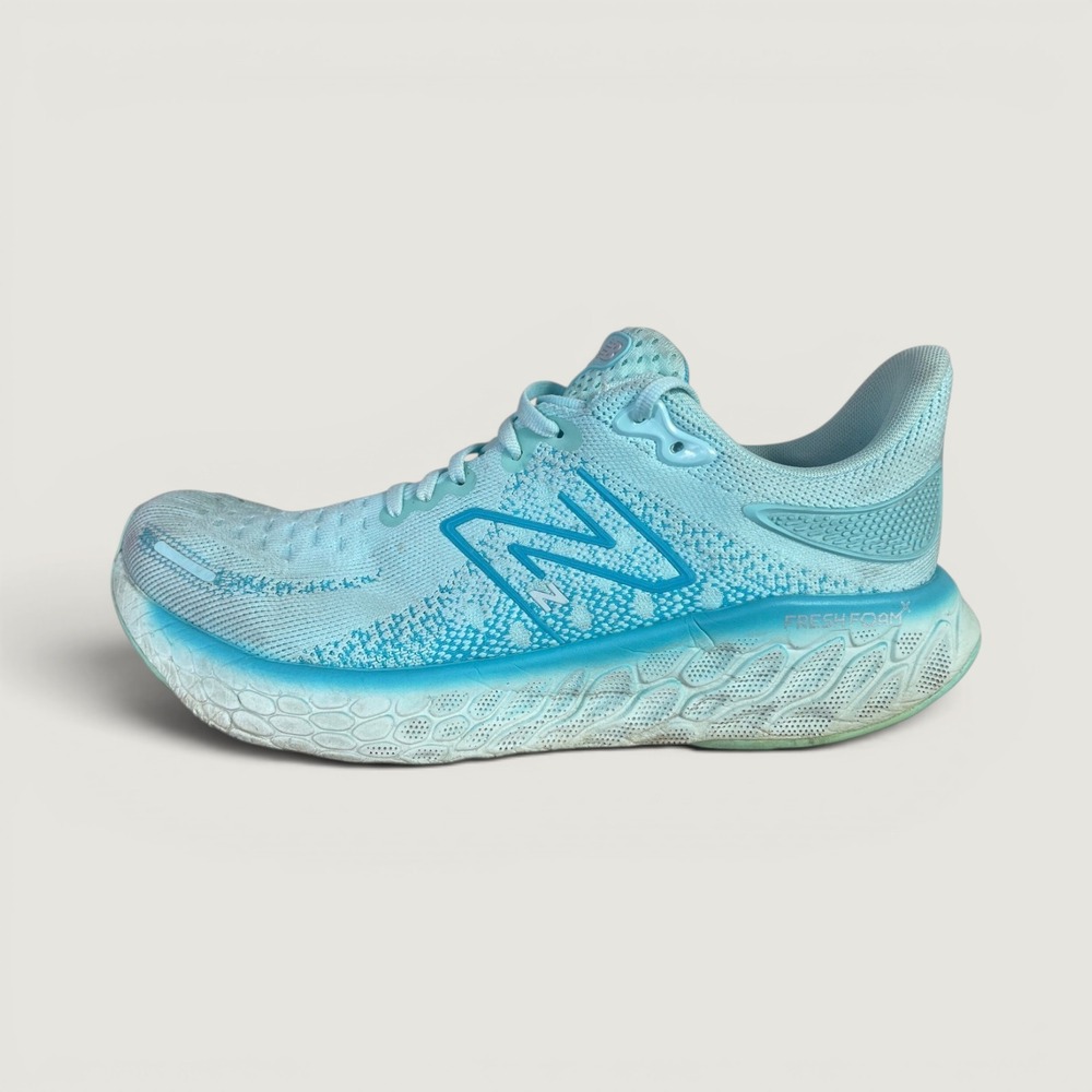 New Balance Fresh Foam X‎ 1080 v12 Womens 10 Aqua Blue Running Shoes Sneakers